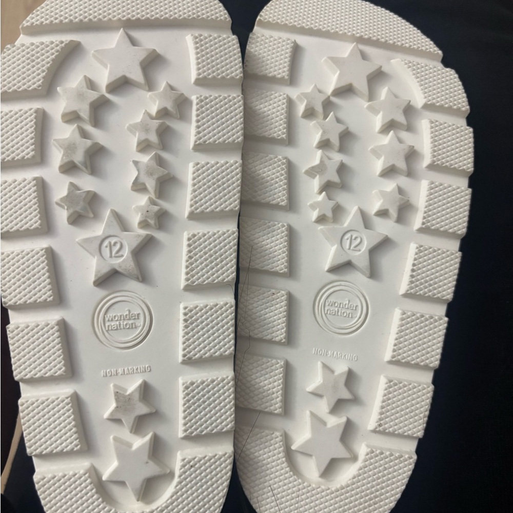 Wonder Nation Kids White Shoes
